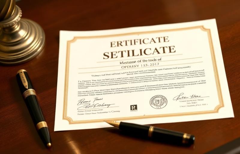 Certificaciones y entregables